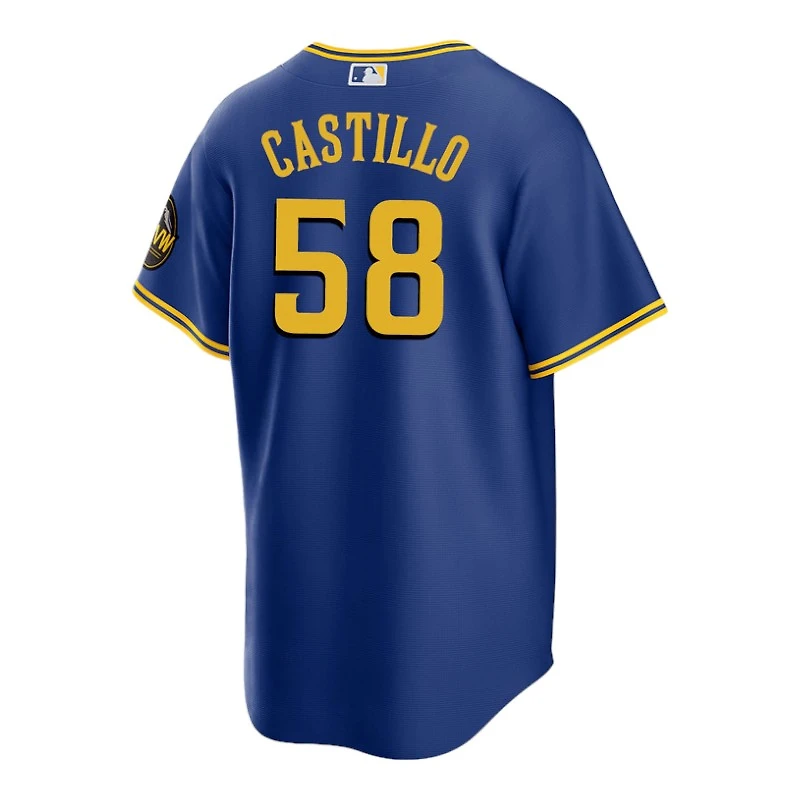 Seattle Mariners Luis Castillo Royal Blue City Connect Nike Limited Player Jersey
