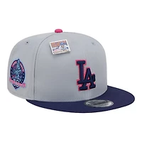 Los Angeles Dodgers Gray and Purple Big League Chew Green UV New Era 9FIFTY Snapback Hat