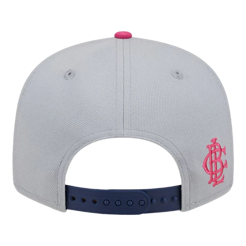 Atlanta Braves Gray and Purple Big League Chew Green UV New Era 9FIFTY Snapback Hat