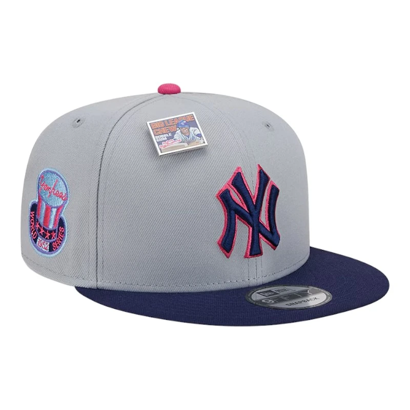 New York Yankees Gray and Purple Big League Chew Green UV New Era 9FIFTY Snapback Hat