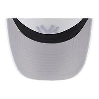 New York Yankees White Court Sport New Era 9FORTY A-Frame Trucker Snapback