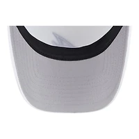 Atlanta Braves White Court Sport New Era 9FORTY A-Frame Trucker Snapback