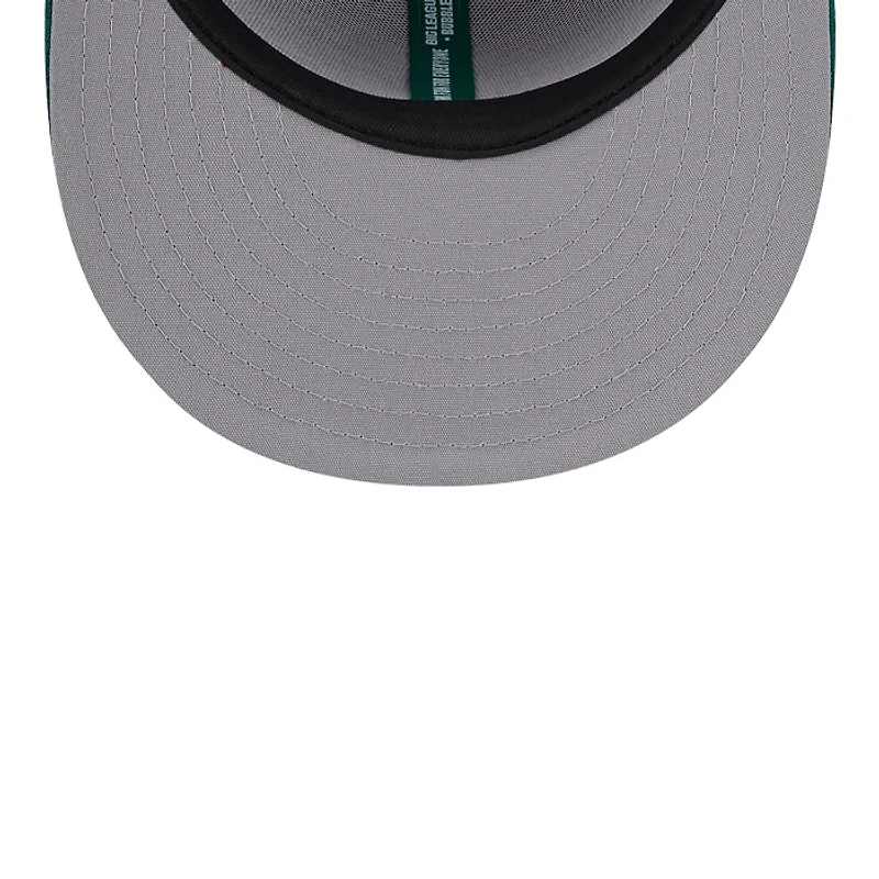 Seattle Mariners Red and Green Big League Chew 2001 ASG Patch Snapback Hat