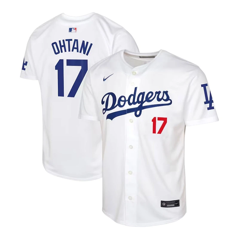 Youth Los Angeles Dodgers Shohei Ohtani Nike Limited White Home Player Jersey