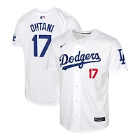 Youth Los Angeles Dodgers Shohei Ohtani Nike Limited White Home Player Jersey