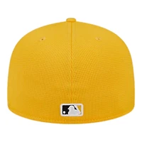 Pittsburgh Pirates Yellow 2024 Spring Training New Era 59FIFTY Fitted Hat