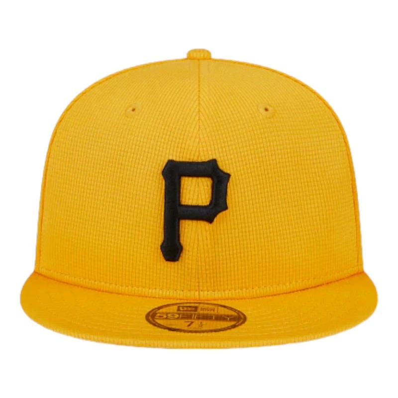 Pittsburgh Pirates Yellow 2024 Spring Training New Era 59FIFTY Fitted Hat