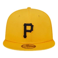 Pittsburgh Pirates Yellow 2024 Spring Training New Era 59FIFTY Fitted Hat