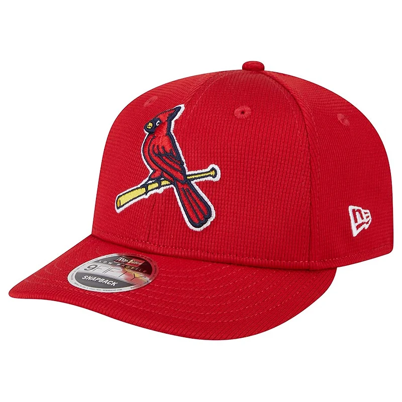 St. Louis Cardinals Red 2024 Spring Training New Era Low Profile 9FIFTY Snapback Hat