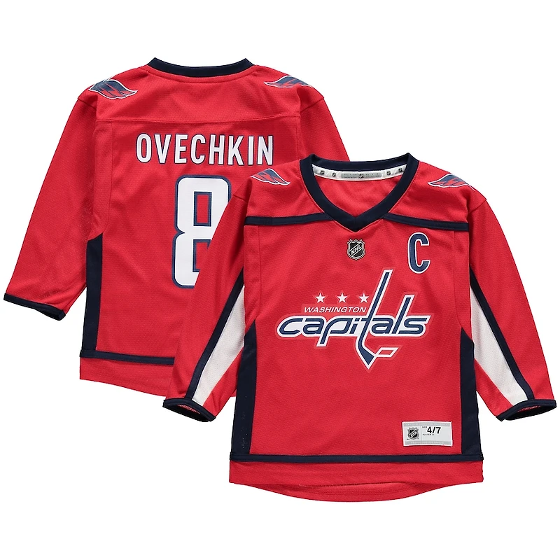 Toddler Washington Capitals Alexander Ovechkin Red Player NHL Jersey