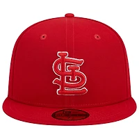 St. Louis Cardinals Red 2006 WS Patch Gray UV New Era 59FIFTY Fitted Hat
