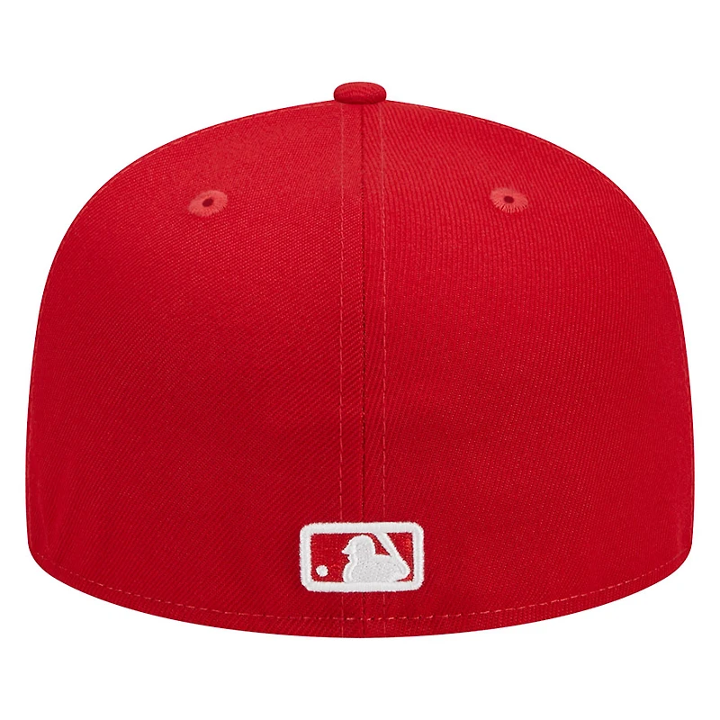 St. Louis Cardinals Red 2006 WS Patch Gray UV New Era 59FIFTY Fitted Hat