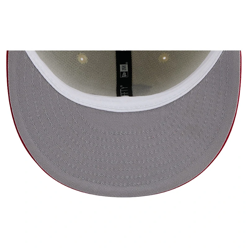 St. Louis Cardinals Chrome and Red Two Tone Alternate Gray UV New Era 59FIFTY Fitted Hat