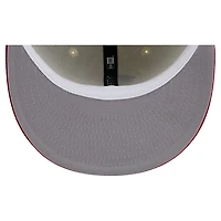 St. Louis Cardinals Chrome and Red Two Tone Alternate Gray UV New Era 59FIFTY Fitted Hat
