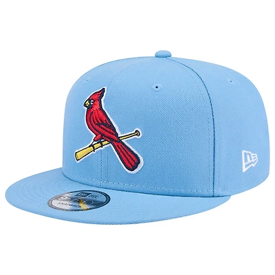 St. Louis Cardinals Sky Blue Alternate Gray UV New Era 9FIFTY Snapback Hat