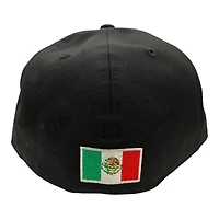 Mexico Black Flag Batterman UV New Era 59FIFTY Fitted Hat