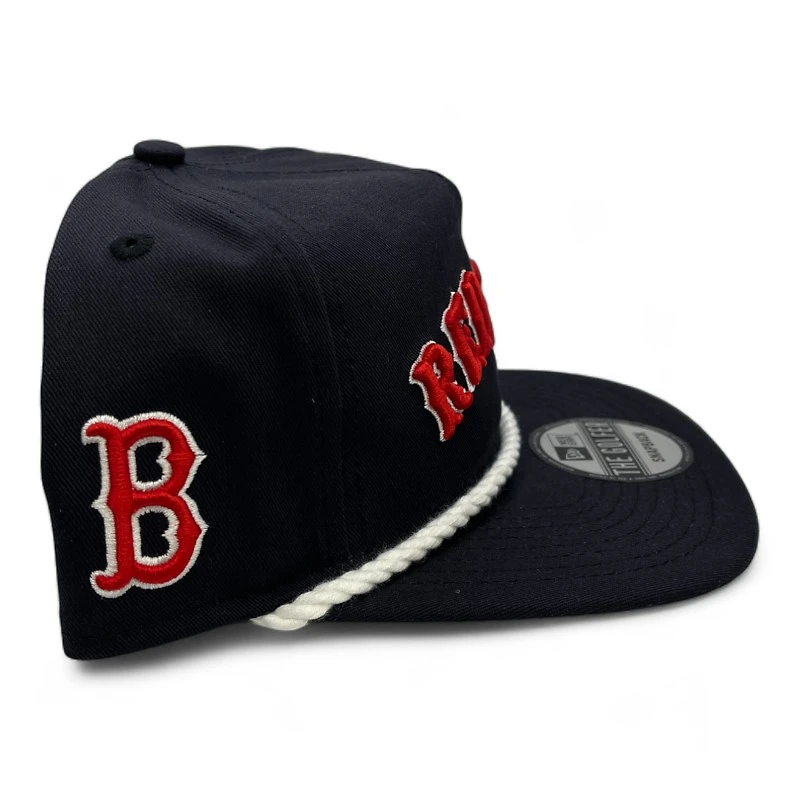 Boston Red Sox Navy Golfer Hat New Era Snapback Hat
