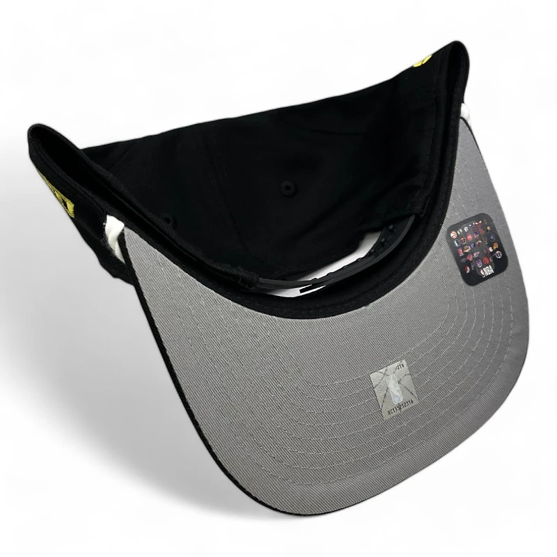 Utah Jazz Black Golfer Hat New Era Snapback Hat