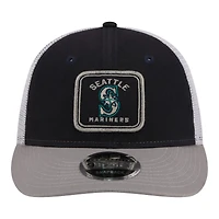 Seattle Mariners Navy Squared Low Profile 9FIFTY Snapback Hat