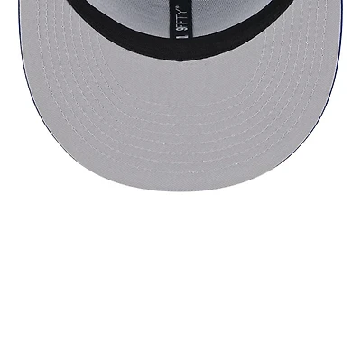 Seattle Mariners Royal Cooperstown Collection New Era Trucker 9FIFTY Snapback Hat