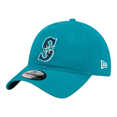 Seattle Mariners Teal Basic New Era 9TWENTY Adjustable Hat