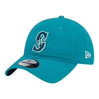 Seattle Mariners Teal Basic New Era 9TWENTY Adjustable Hat