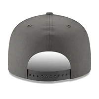 Los Angeles Dodgers Charcoal and Dark Grey Basic New Era 9FIFTY Snapback Hat