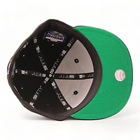 Arizona Diamondbacks Black and Navy Chef Orton 1998 Inaugural Season Patch Green UV New Era 59Fifty Fitted Hat