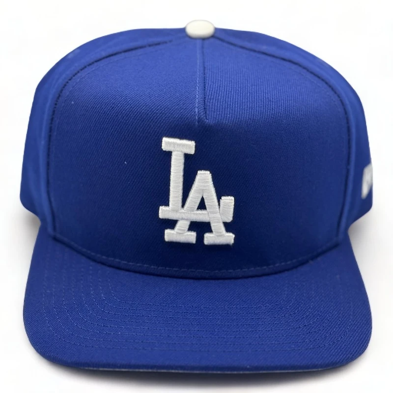 Los Angeles Dodgers Royal Blue Basic New Era A-Frame 9FORTY Snapback Hat