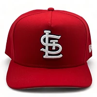 St. Louis Cardinals Red Basic New Era A-Frame 9FORTY Snapback Hat