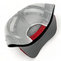 St. Louis Cardinals Red White Trucker Mesh New Era A-Frame 9FORTY Snapback Hat