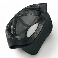 St. Louis Cardinals All Black Trucker Mesh New Era A-Frame 9FORTY Snapback Hat