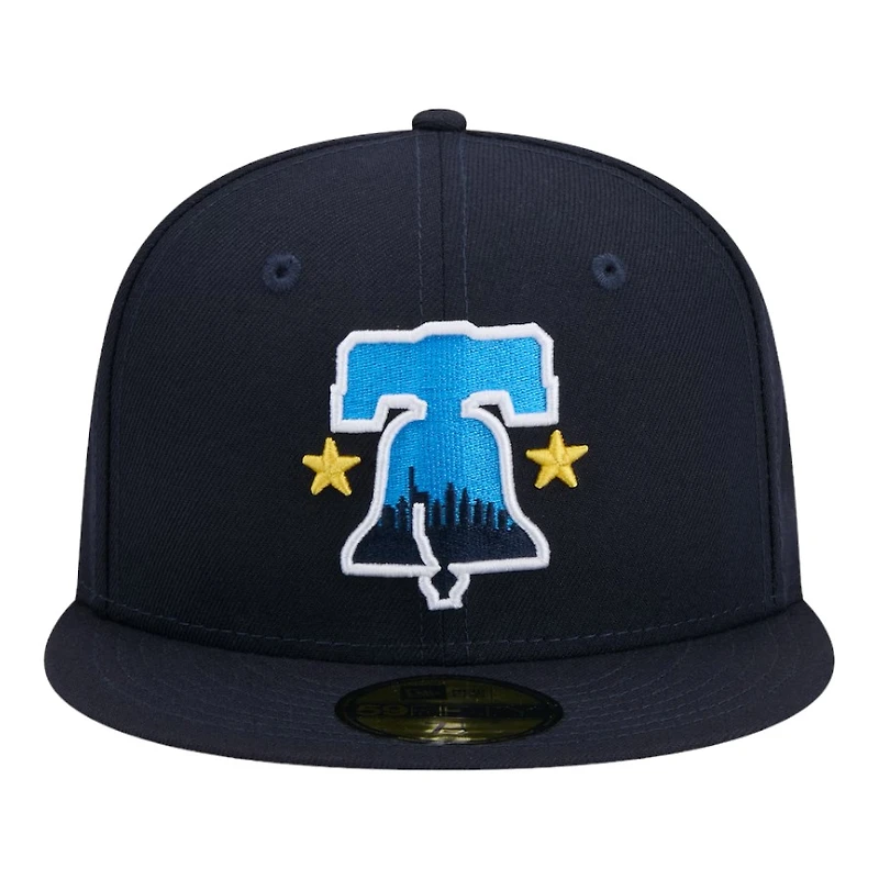 Philadelphia Phillies Navy City Connect New Era 59FIFTY Fitted Hat