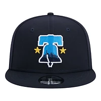 Philadelphia Phillies Navy City Connect New Era 9FIFTY Snapback Hat