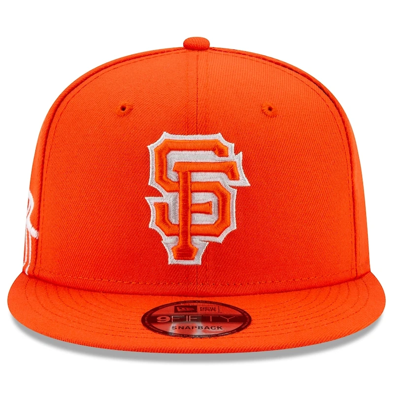 San Francisco Giants Orange City Connect New Era 9FIFTY Snapback Hat