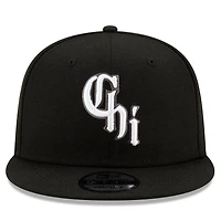 Chicago White Sox Black City Connect New Era 9FIFTY Snapback Hat