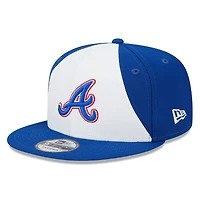 Atlanta Braves White Royal City Connect New Era 9FIFTY Snapback Hat