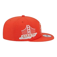 San Francisco Giants Orange City Connect Icon New Era 9FIFTY Snapback Hat