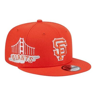 San Francisco Giants Orange City Connect Icon New Era 9FIFTY Snapback Hat