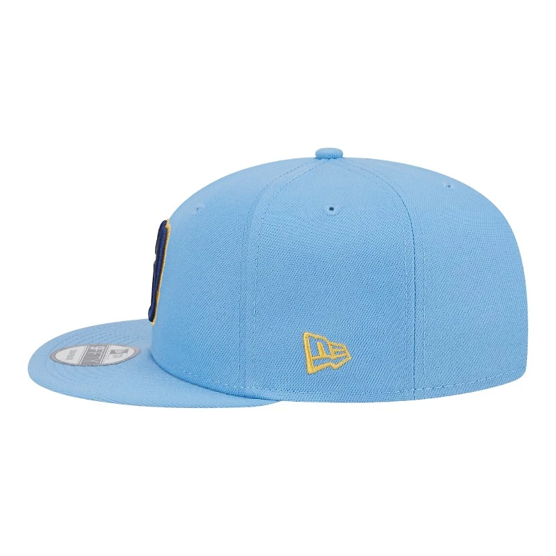 Milwaukee Brewers Blue City Connect Icon New Era 9FIFTY Snapback Hat