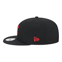 Cincinnati Reds Black City Connect Icon New Era 9FIFTY Snapback Hat