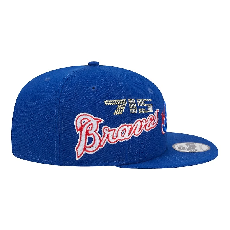 Atlanta Braves Royal City Connect Icon New Era 9FIFTY Snapback Hat