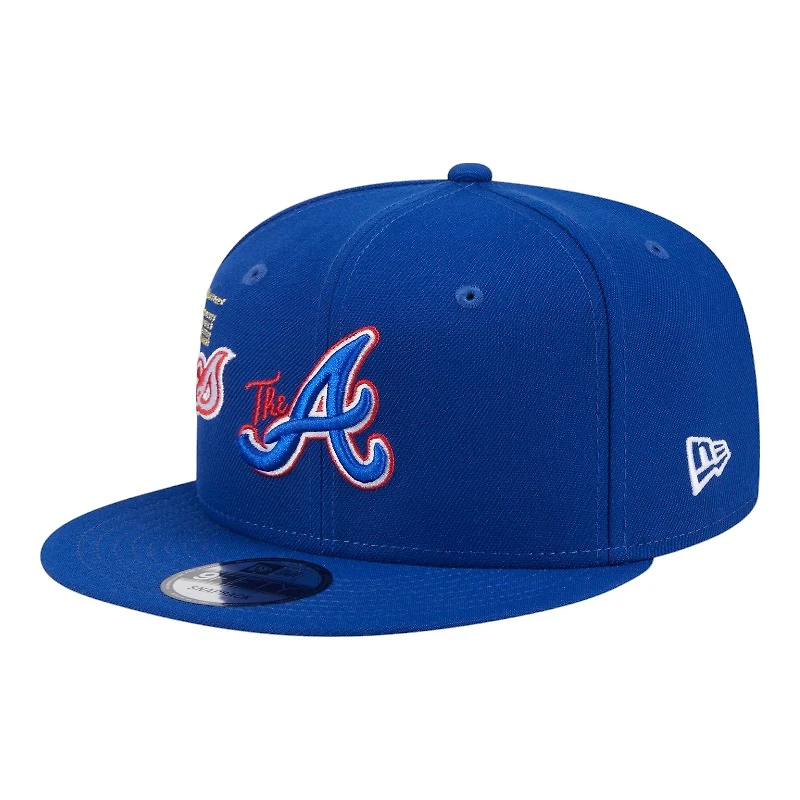 Atlanta Braves Royal City Connect Icon New Era 9FIFTY Snapback Hat