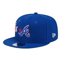 Atlanta Braves Royal City Connect Icon New Era 9FIFTY Snapback Hat