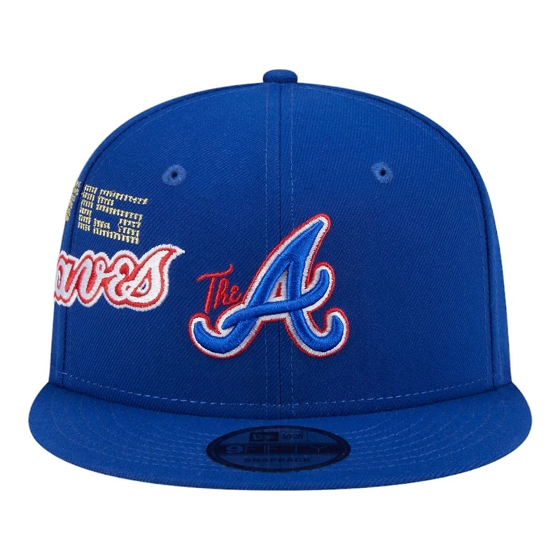 Atlanta Braves Royal City Connect Icon New Era 9FIFTY Snapback Hat