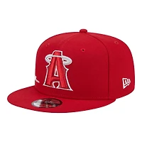 Anaheim Angels Red City Connect Icon New Era 9FIFTY Snapback Hat