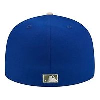 Seattle Mariners Royal Blue Canvas A-Frame New Era 59FIFTY Fitted Hat