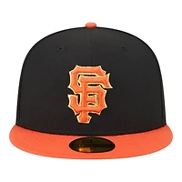 San Francisco Giants Black Game Day Collection New Era 59FIFTY Fitted Hat