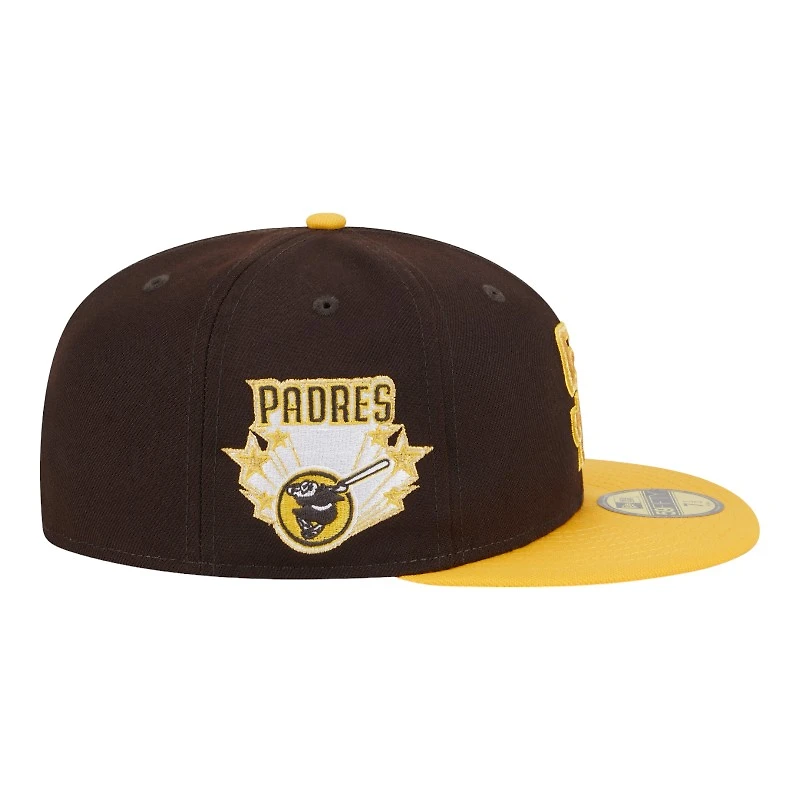 San Diego Padres Brown Game Day Collection New Era 59FIFTY Fitted Hat