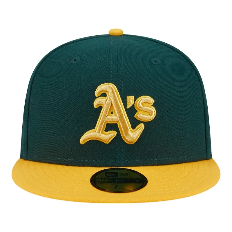 Oakland Athletics Green Game Day Collection New Era 59FIFTY Fitted Hat